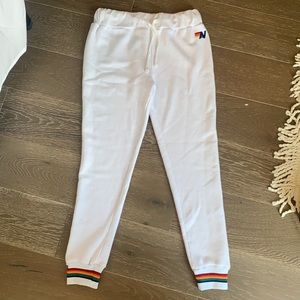 AVIATOR NATION TANK - white bottoms